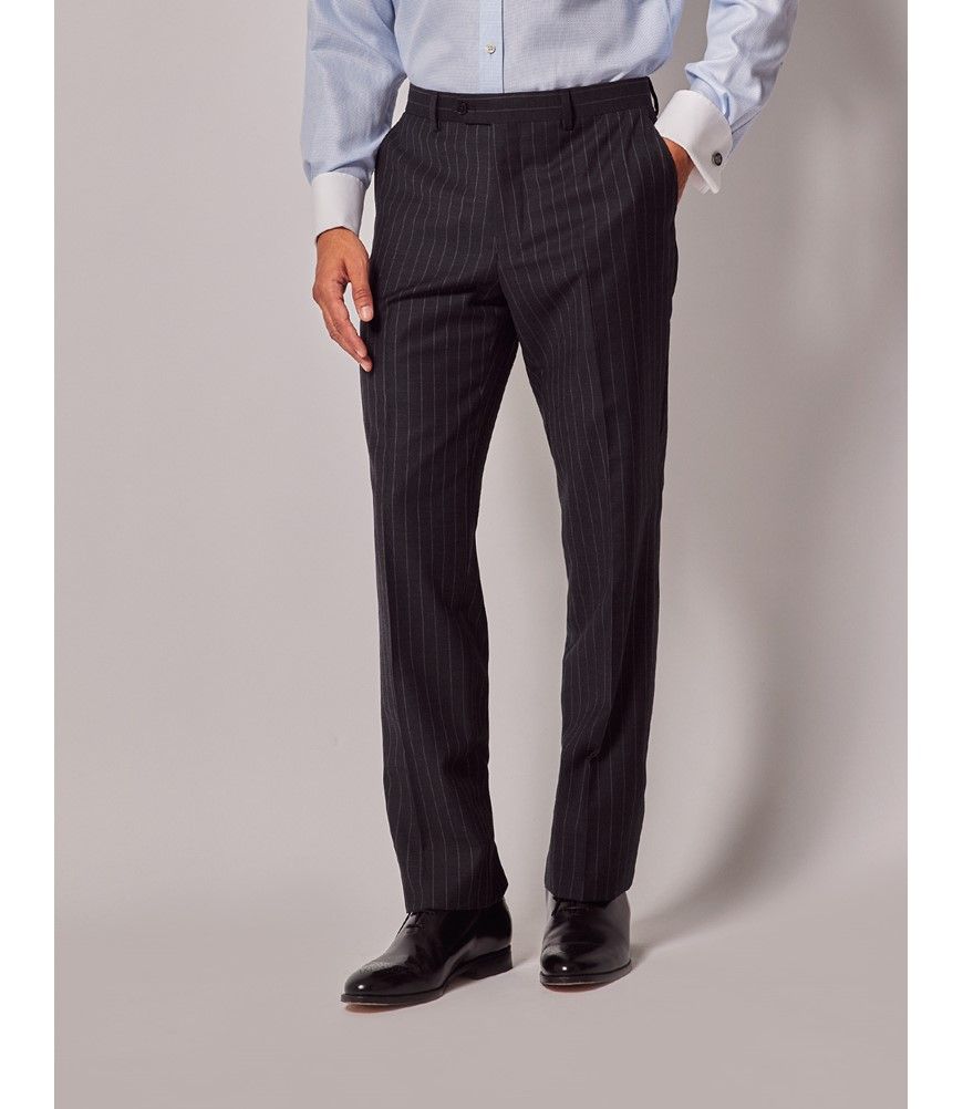 TR SLACKS】(CHALK STRIPE) サイズ0 TR SLACKS】(CHALK STRIPE) - Time