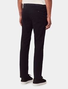 Slim Fit Black Garment-Dyed Chinos-preview2