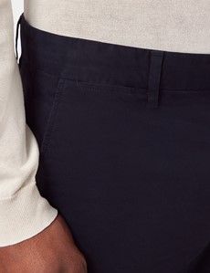 Slim Fit Dark Navy Chinos-preview1