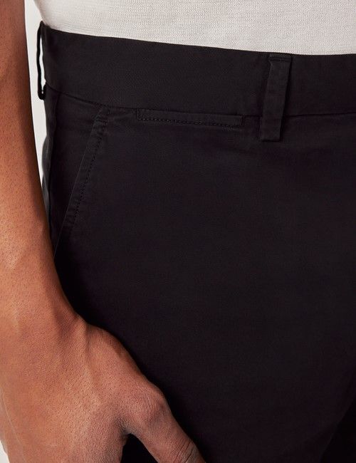 Slim Fit Grey & White Grid Check Shirt