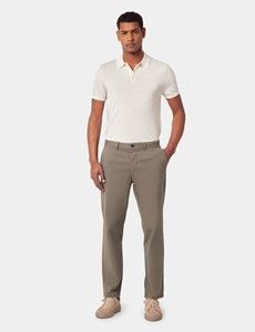 Regular Fit Dusty Olive Garment-Dyed Chinos