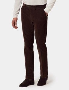 Dark Brown Corduroy Pants