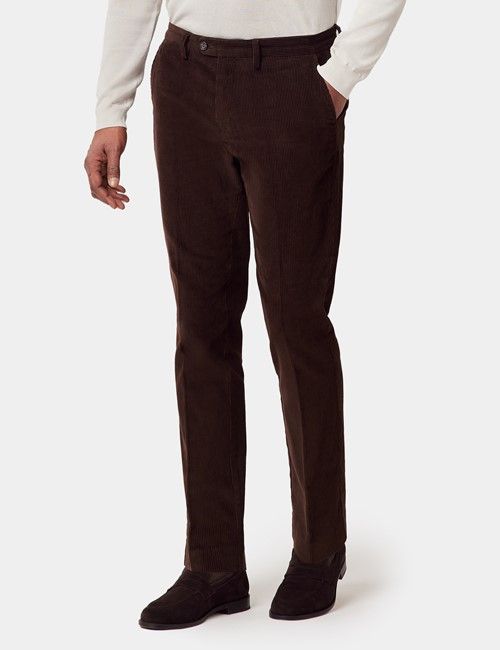Dark Brown Corduroy Pants