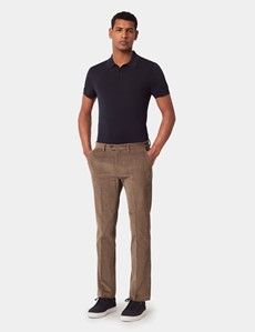 Dark Taupe Corduroy Trousers