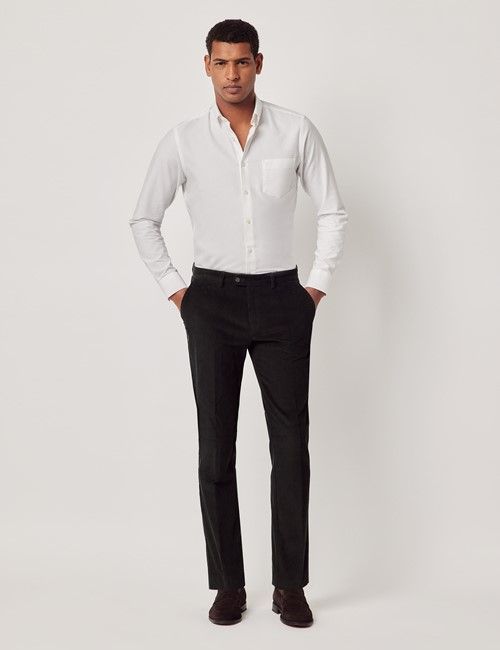 Dark Green Corduroy Trousers