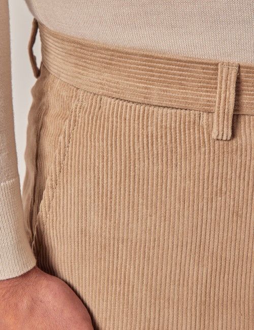 Beige Corduroy Pants-preview