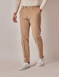 Beige Corduroy Pants