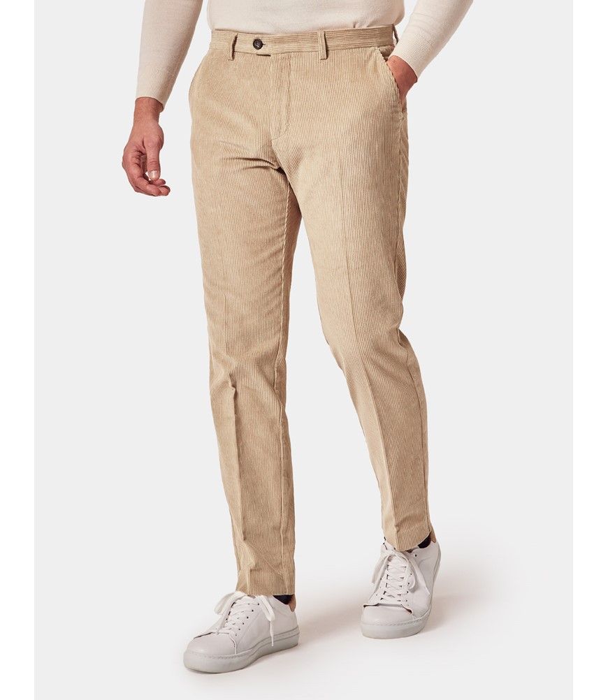 パンツ MUZE CORDUROY 3D TROUSERS(KHAKI) MUZE TURQUOISE LABEL - CORDUROY 3D TROUSERS(BROWN) ミューズ