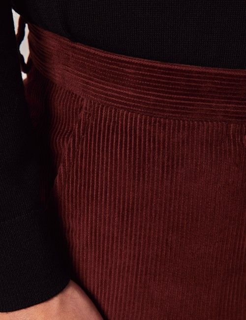 Rust Corduroy Pants-preview
