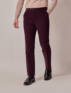 Burgundy Corduroy Pants