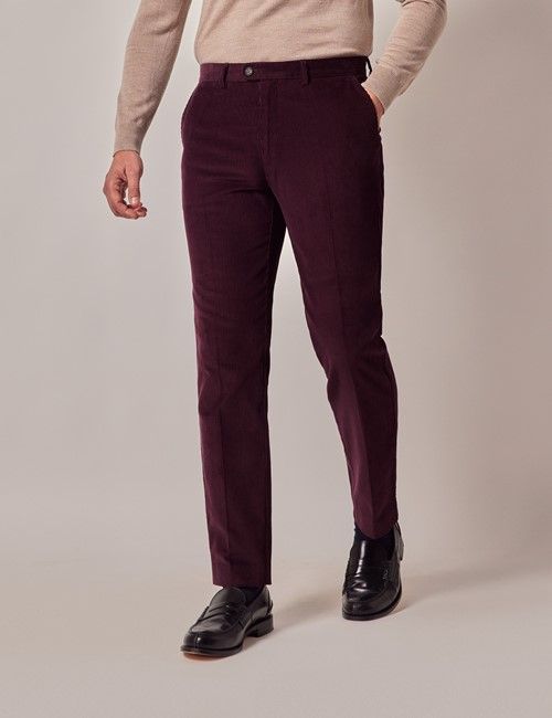 Burgundy Corduroy Pants