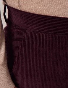 Burgundy Corduroy Pants-preview1