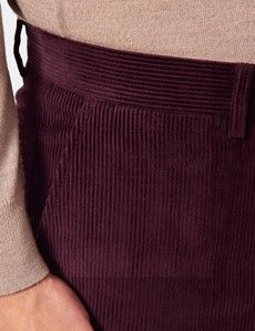 Burgundy Corduroy Pants-preview1