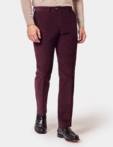 Burgundy Corduroy Pants-preview3