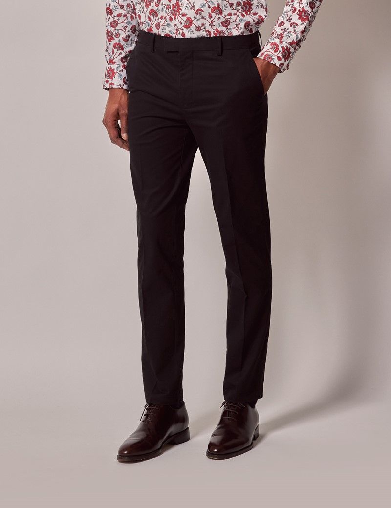 Black chinos business casual best sale