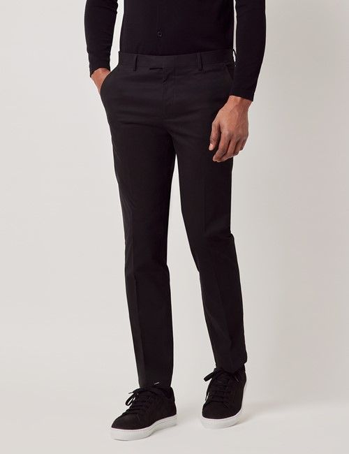 Black Slim Smart Chinos-preview