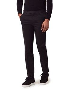 Slim Fit Black Smart Chinos