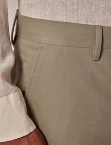 Light Green Slim Smart Chinos-preview1