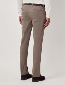 Dusty Olive Slim Smart Chinos-preview3