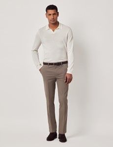 Dusty Olive Slim Smart Chinos