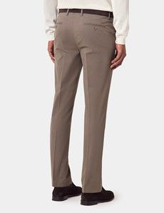 Slim Fit Dusty Olive Smart Chinos