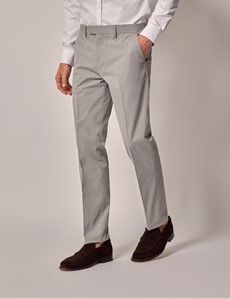 Pewter Grey Slim Smart Chinos