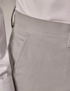 Pewter Grey Slim Smart Chinos-preview1