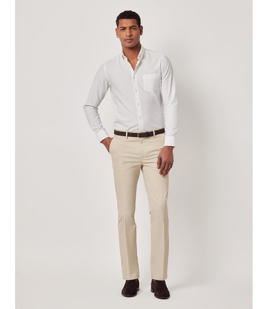 パンツ O BIANI SS25 Chinos (CC891VI0091 13) Men's Loose Fit Eighty-Six Original Pleated Chino Pants