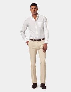 Slim Fit Stone Smart Chinos-preview3