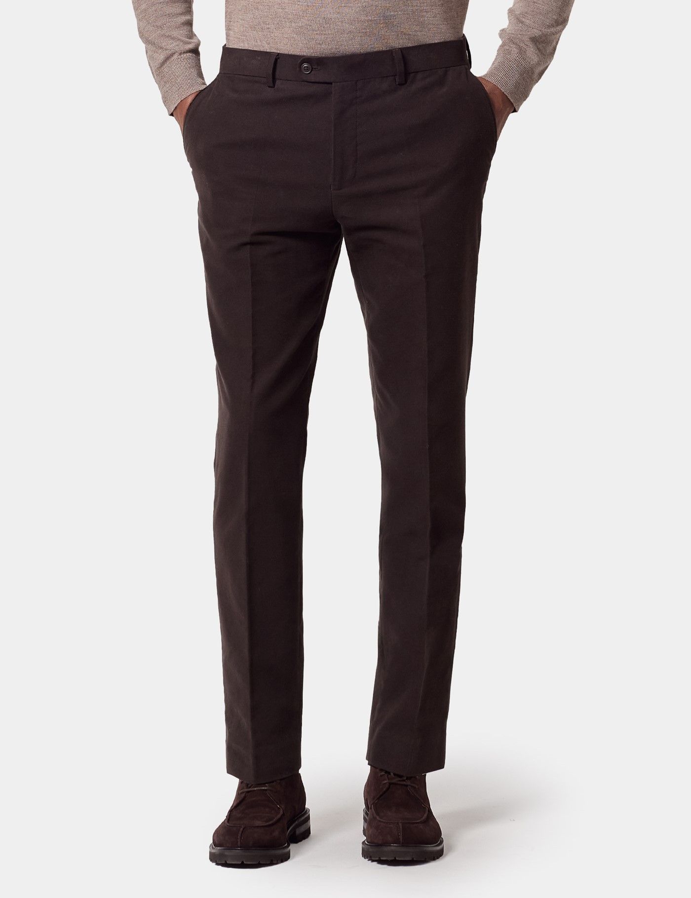 drop waist brown maxi dress The Duke - Mr Monopoly - Dark Brown
