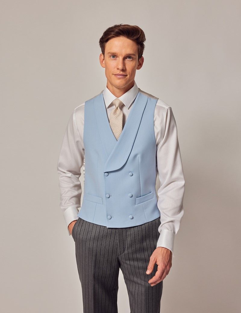 Navy blue double breasted waistcoat best sale