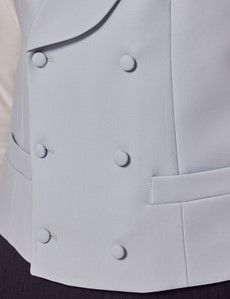 Light Grey Double Breasted Vest – 1913 Collection-preview1