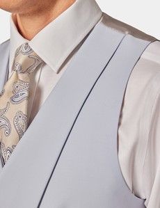 Light Grey Double Breasted Vest – 1913 Collection-preview1