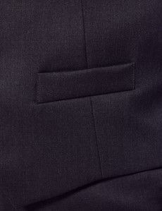 Charcoal Twill Italian Tailored Vest - 1913 Collection-preview2