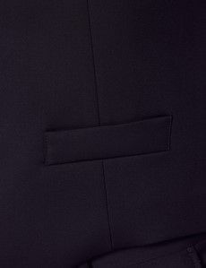 Navy Twill Italian Tailored Vest - 1913 Collection-preview2
