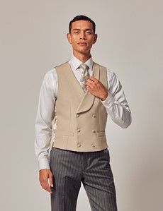 Sand Double Breasted Vest – 1913 Collection-preview2