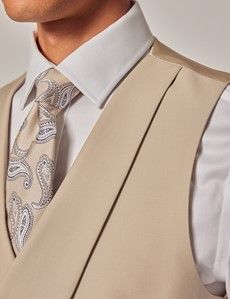 Sand Double Breasted Vest – 1913 Collection-preview1