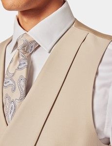 Sand Double Breasted Vest – 1913 Collection-preview1