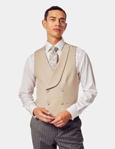Sand Double Breasted Vest – 1913 Collection