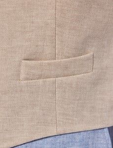 Cream Linen Tailored Italian Vest – 1913 Collection-preview2