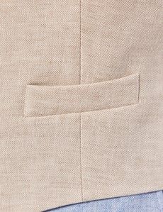 Cream Linen Tailored Italian Vest – 1913 Collection-preview2