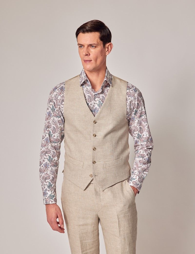 Italian Suit shops Vest (40) (L)