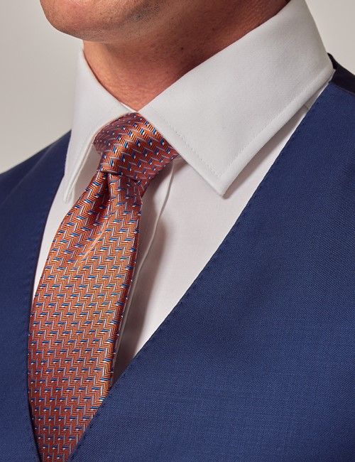 Royal Blue Twill Vest-preview