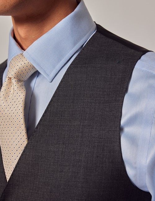 Charcoal Twill Vest-preview