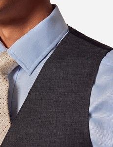 Charcoal Twill Vest-preview1