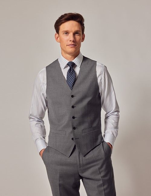 Mens Grey Slim Fit Jacket ; sale Size S