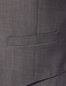 Mid Grey Twill Vest-preview2