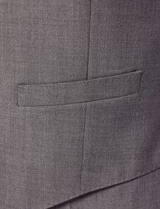 Mid Grey Twill Vest-preview2