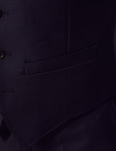 Navy Twill Vest-preview2