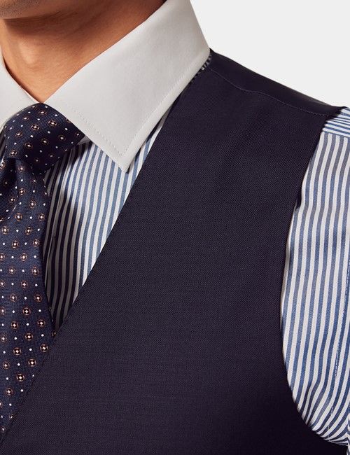 Navy Twill Vest-preview